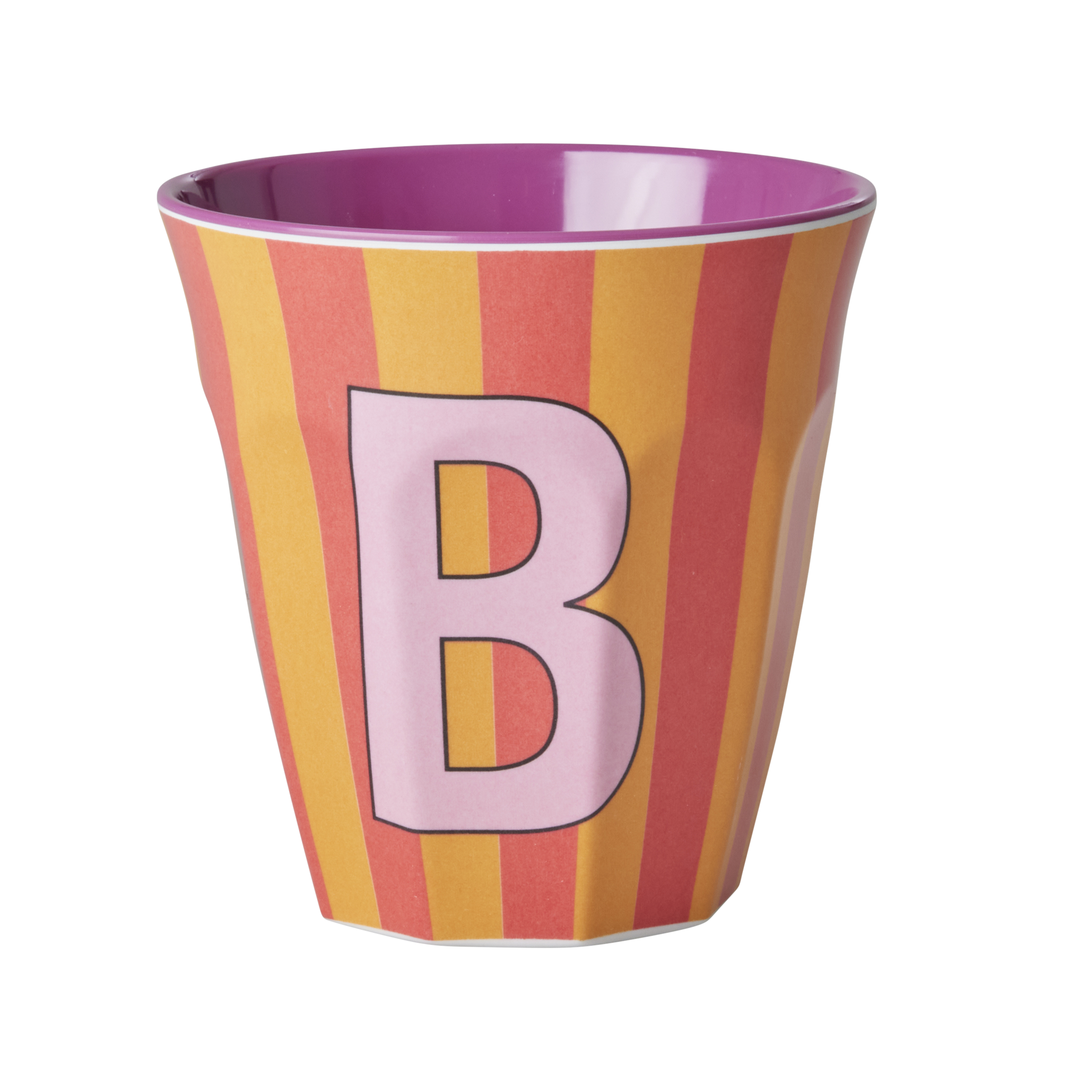 Melamine Alfabet kop, pink mix - 250 ml.